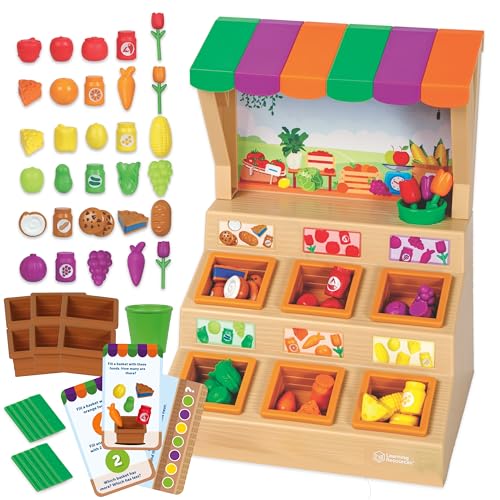 Learning Resources Mini Farmstand Sorting Set product image