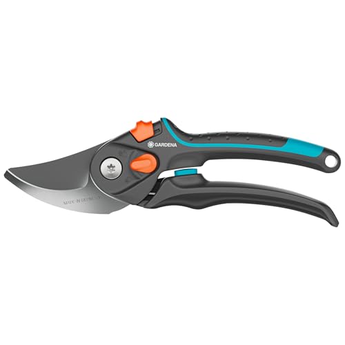 (-27%) Gardena PremiumCut Pro Flex Gartenschere, Bypass-Schnitt, für frisches Holz, 24 mm Schnittdurchmesser, ergonomische Griffe, PowerCoating-Klingen, in Deutschland hergestellt (12252-20)