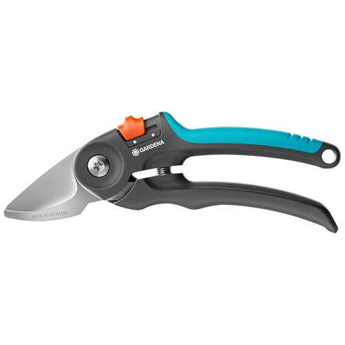 (-34%) Gardena PremiumCut Gartenschere, Bypass-Schnitt, für frisches Holz, 22 mm Schnittdurchmesser, ergonomische Griffe, PowerCoating-Klingen, in Deutschland hergestellt (12241-20)