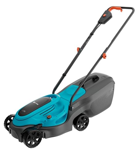 Gardena EasyMax 32/18V Ready-to-Use Set Akku-Rasenmäher, 32 cm Schnittbreite, inkl. Power for All-Akku, leicht und wendig, ideal für Rasenflächen bis 200 m² (14