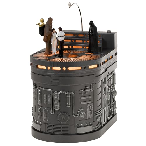 Hallmark Keepsake Christmas Ornament, Star Wars: The Empire Strikes Back Into The Carbon-Freezing Chamber with Light, Sound and Motion, Gifts for Star Wars Fans