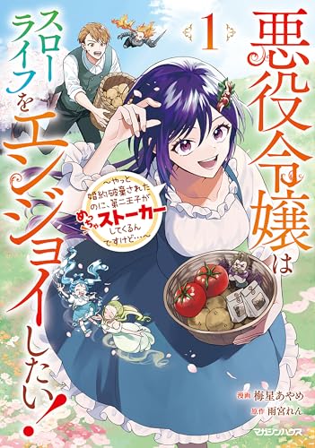 悪役令嬢はスローライフをエンジョイしたい！～やっと婚約破棄されたのに、第二王子がめっちゃストーカーしてくるんですけど…～【単話】１ (異世界のSHURO) の表紙