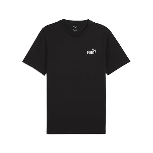 ⚡ BLITZDEAL (-25%) Puma ESS T-Shirt mit Logo, Größe S, 2 Farben, Größe M, Schwarz (Puma Black)