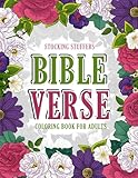 Stocking Stuffers: Bible Verse Coloring Book for Adults: Inspirational Coloring Pages For Adults and Seniors, Christmas Gifts ideas Stocking Stuffers for Men and Women