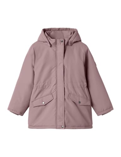 🔥 STARKER PREIS (-56%) NAME IT Mädchen Nkfmarlow Parka Jacket Pb, Woodrose, Numeric_152
