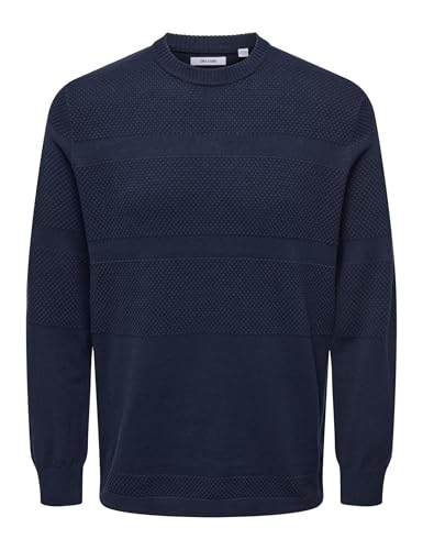 (-66%) Only & Sons Onsmalik Reg 12 Pinaple Crew Knit