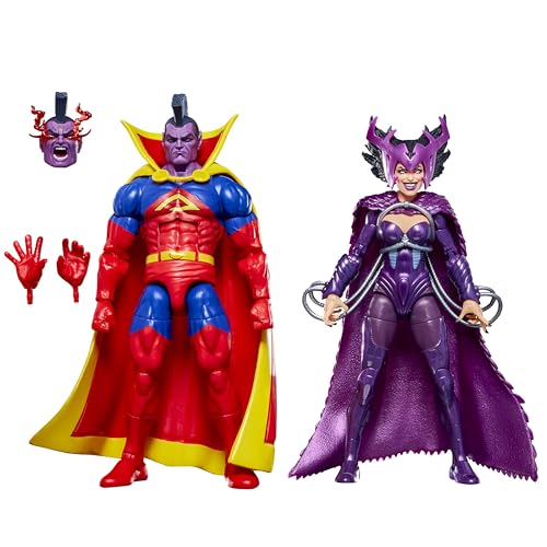 Marvel Legends Series X-Men Deathbird & Marvel’s Gladiator Action Figure Two-Pack, Purple