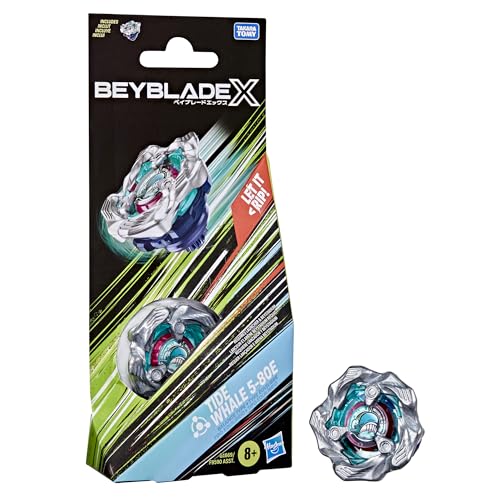Beyblade X Tide Whale 5-80E Booster Pack Set with Takara Tomy Balance Type Top, Battling Tops Game Toys, Ages 8+