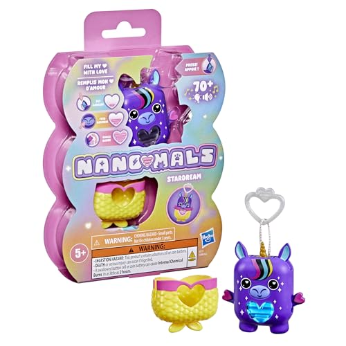 NANO-MALS Stardream The Unicorn, Electronic Pet Unicorn Toy, 70+ Responses, Interactive Fidget Toys for Girls & Boys Ages 5+ ​