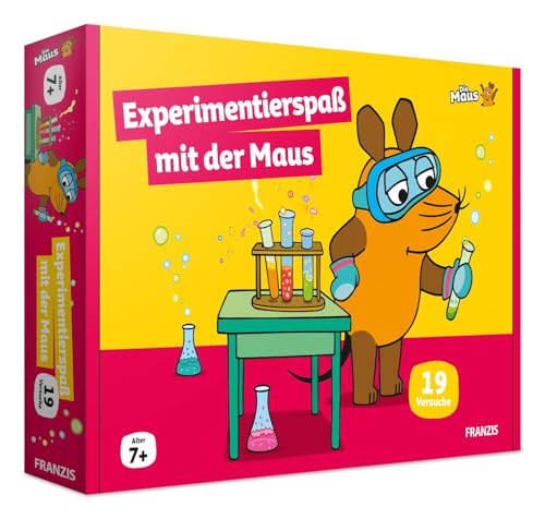 (-39%) FRANZIS 67232 - Experimentierspaß mit der Maus, 19 Versuche, ab 8 Jahren