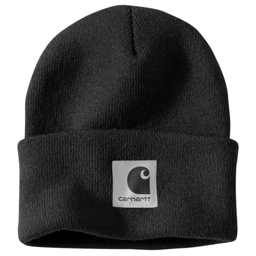 Carhartt Women's Knit Satin-Lined Beanie, Black, One Size