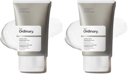 The Ordinary Azelaic Acid Suspension 10%, Formula for Uneven and Blemish-Prone Skin, 1 Fl Oz (Pack of 2)