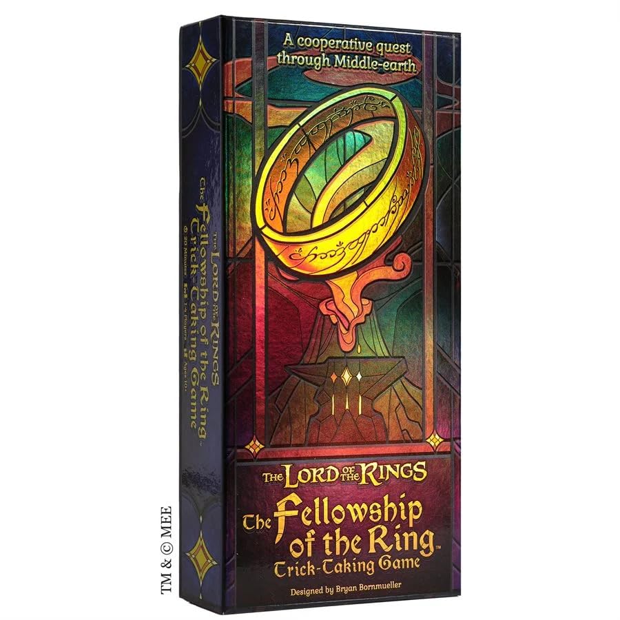 Asmodee The Lord of The Rings The Fellowship of The Ring Trick-Taking Game - A Cooperative Card Adventure! Strategy Game for Kids & Adults, Ages 10+, 1-4 Players, 20 Minute Playtime