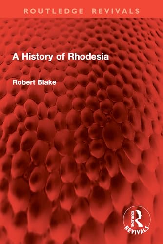 A History of Rhodesia book cover