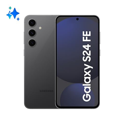 SAMSUNG Galaxy S24 FE 5G with Galaxy AI (256GB, 8GB, Dual SIM) 6.7" AMOLED 120Hz, 10-Core Processor (International Model Unlocked for US, Verizon & Global 5G) S721B/DS (Graphite)