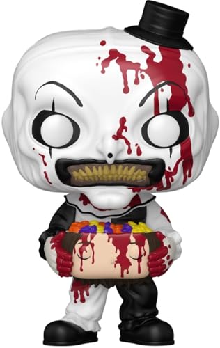 Funko Pop! Movies: Terrifier 2 - Art The Clown (with Head) - Collectable Vinyl Figure - Gift Idea - Official Merchandise - Toys for Kids & Adults - Movies Fans - Figure for Collectors and Display