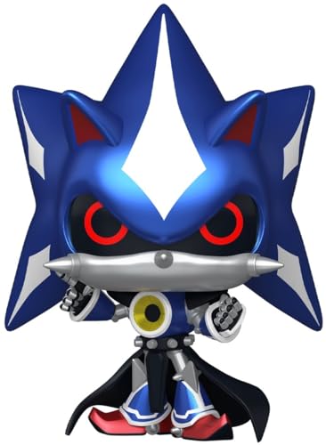Funko Pop! Games: Sonic The Hedgehog - Neo Metal Sonic - Collectable Vinyl Figure - Gift Idea - Official Merchandise - Toys for Kids & Adults - Video Games Fans