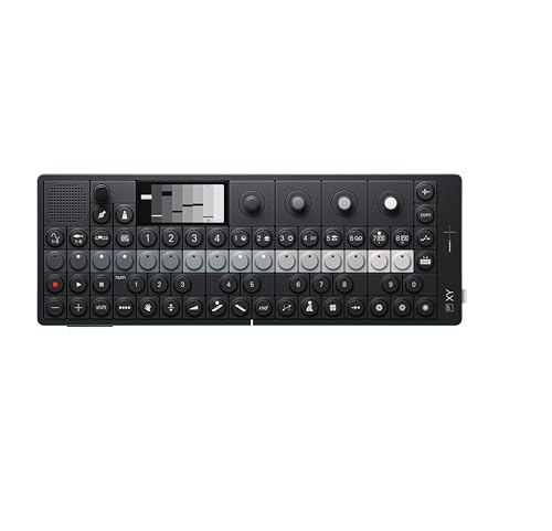 teenage engineering OP–XY portable synthesizer, sampler and 64-step sequencer with built-in speaker, mic and 8 unique synth engines
