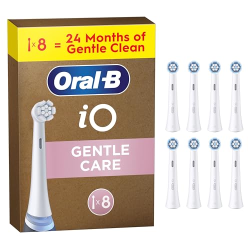 (-36%) Oral-B iO Aufsteckbürsten Sanfte Reinigung, Weiß, 8 Stück