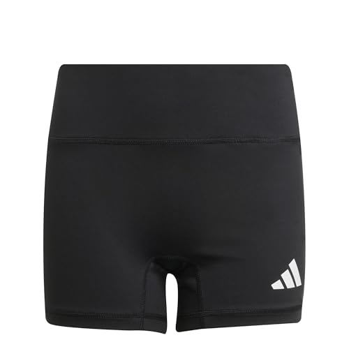 adidas Girls' Volleyball 4-Inch Shorts, Black