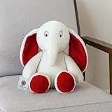 Soft Plush White Flappy Leg Elephant Toy 35 cm Toys for Kids