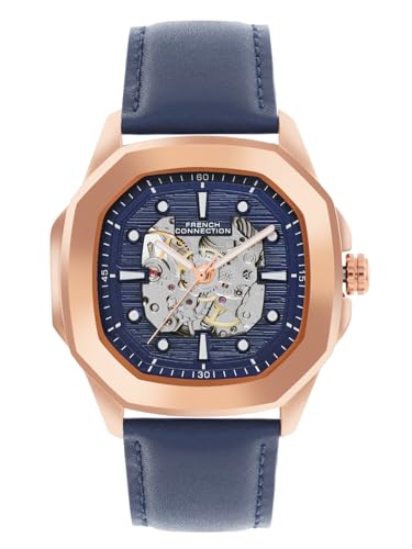 French Connection Automatic Blue Dial Men's Watch-FCA13UL
