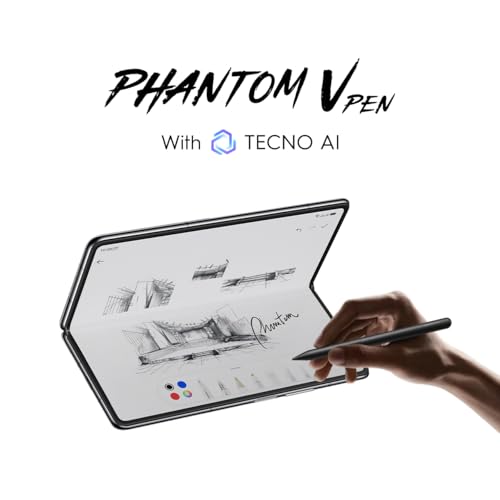 Tecno Phantom V Pen for Smartphone, Black