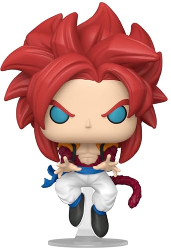 Funko Pop! Animation: Dragon Ball GT - Super Saiyan 4 Gogeta - 1/6 Odds for Rare Chase Variant - (Glow in The Dark) - Collectable Vinyl Figure - Gift Idea - Official Merchandise - Anime Fans