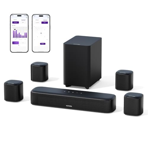 (-44%) ULTIMEA 7.1 Soundbar für TV, Heimkino Surround Sound System, Aura A40