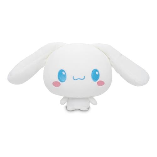 Teeturtle Cinnamoroll Hello Kitty and Friends 5" Cloudheads Plushie - Cute Kawaii Weighted Sensory Fidget Sanrio Toy from The Creators of The Reversible Octopus Plush