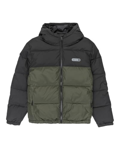 (-64%) Element Classic Hooded Puffer Y - Steppjacke - Jungen 8-16 - L/14 - Grün