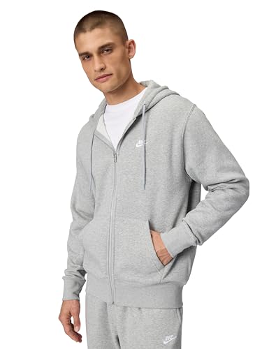 Nike Men's Sportswear Club, Dark Grey Heather/Light Smoke Grey/White