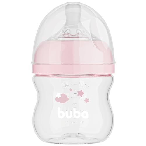 Buba, Mamadeira Easy Flow Nuvem Rosa 120ml