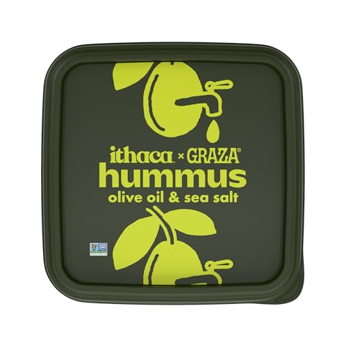 Ithaca x Graza Sea Salt & Olive Oil Hummus, 10oz