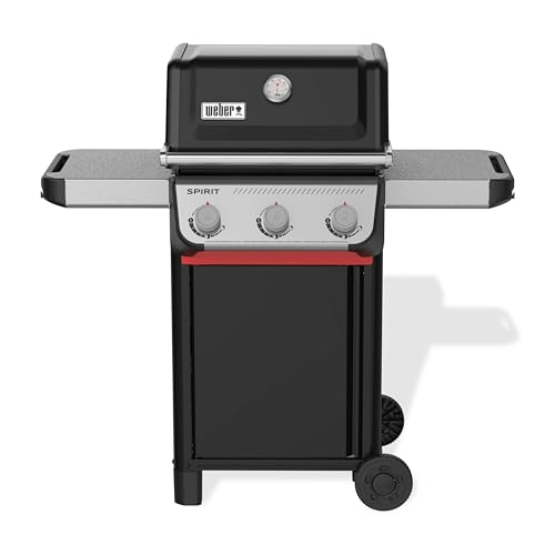 Weber Spirit E-310 3-Burner Liquid Propane Gas Grill Porcelain Black