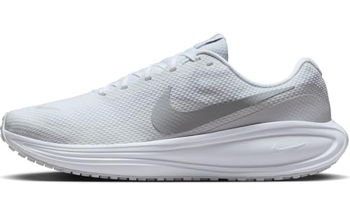 Nike Men's Revolution 8 Sneaker, White/Pure Platinum, 10