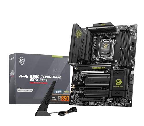 MSI MAG B850 Tomahawk WiFi Carte Mère AMD AM5 - Vue 1