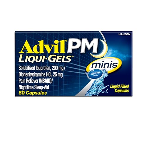 Advil PM Liqui-Gels Minis, 80 Liquid Filled Capsules
