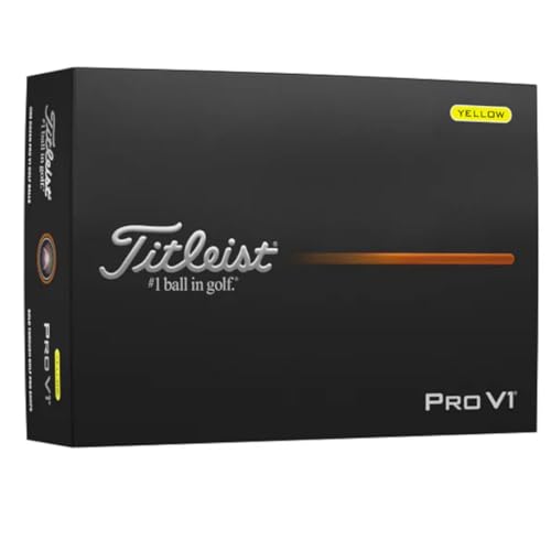 Titleist Pro V1 Golf Balls (Low Numbers) Trusted Brand Worth considering for those who want a well-made design that goes far and is reaso...