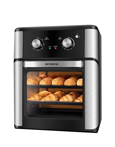 Fritadeira Air Fryer Forno Oven 12l Mondial AFON-12L-BIN