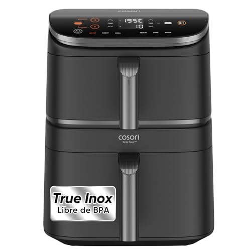 (-31%) Cosori Airfryer, Turbo Tower Pro, 10,8L Dual Blaze Tech