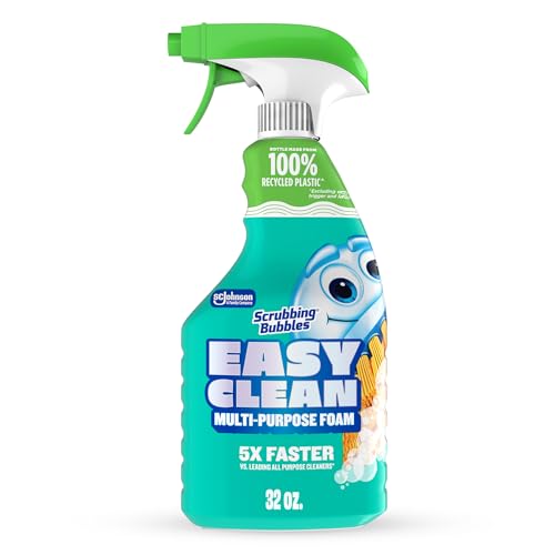 Scrubbing Bubbles Easy Clean Foaming Bleach-Free Bathroom All Purpose Cleaner, Fast-Acting Foam Cleans Limescale, Dirt a