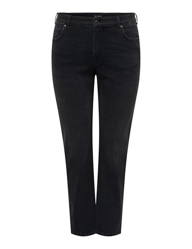 🔥 STARKER PREIS (-73%) CARMAKOMA Female Straight-Fit Jeans CARWILLY Hohe Taille Gerade geschnitten Jeans