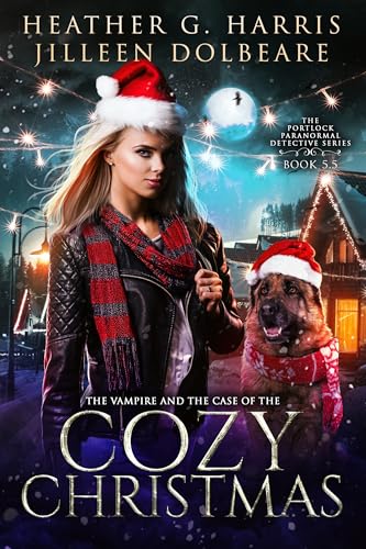 The Vampire and the Case of the Cozy Christmas book cover