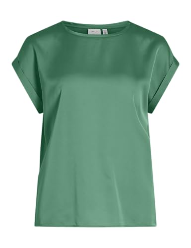 🔥 STARKER PREIS (-48%) Vila Viellette S/S Satin Top - Noos