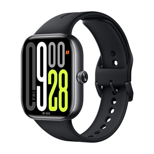 XIAOMI Redmi Watch 5 Smartwatch, 2.07" LCD Display, 24 Days of Bat Life, 150+ Sports Modes, 2 MIC 5ATM Waterproof, Bluetooth Calling Music Heart Rate, Fitness-Tracker (Obsidian Black)