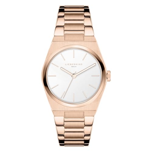 🔥 STARKER PREIS (-65%) Liebeskind Berlin Armbanduhr LT-0458-MQ Edelstahl IP Roségold