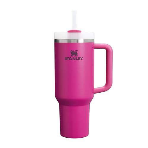 STANLEY 1913 Quencher H2.0 Flowstate Trinkflasche Mit Strohhalm 1.2L - Thermobecher Kühlt 11 Stunden - 48 Stunden Eisgekühlt - Spülmaschinenfest - The