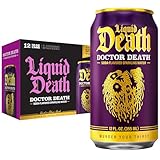 Liquid Death Sparkling Water, Cherry, Cream, Spice – 12 pk
