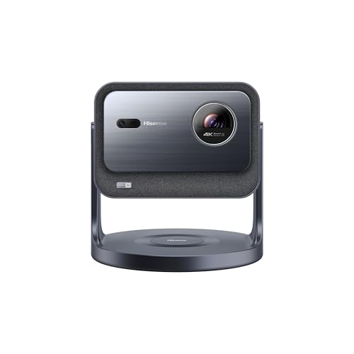 Hisense Laser Mini Projector C2 — 4K, Gimbal Design, 65-300 inch, Triple Color Laser